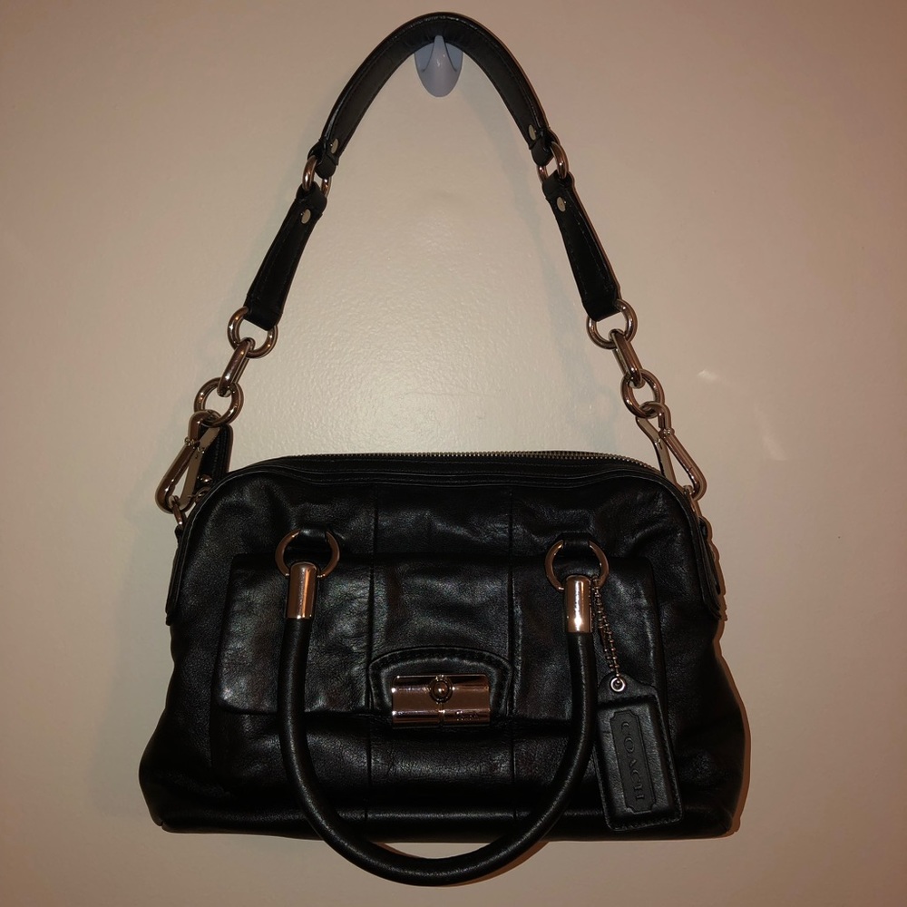 Coach Kristen Double Zipper Handbag